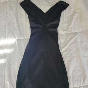 Black cocktail dress